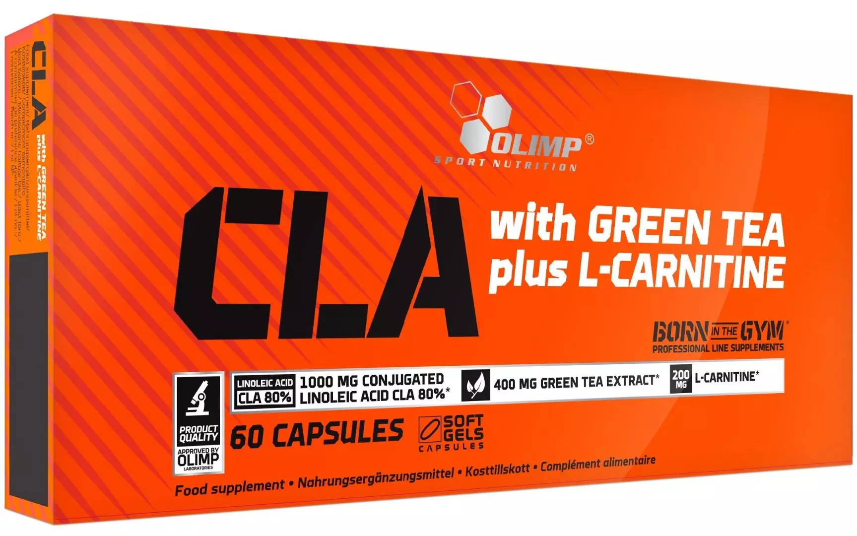 CLA with Green Tea plus L-camitin Sport Edition (60 капс)