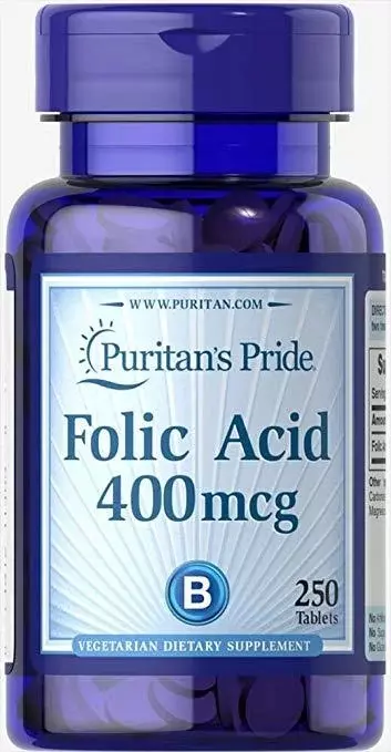 Folic Acid 400 mcg (250 таб)