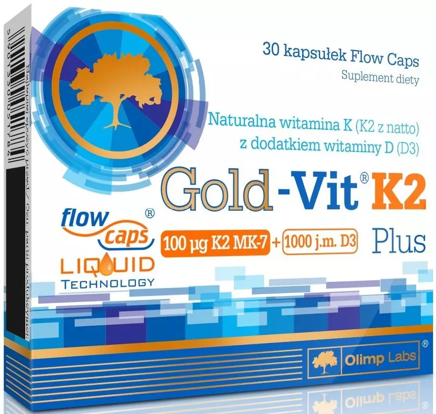 Gold-Vit K2 Plus D3 (30 капс)