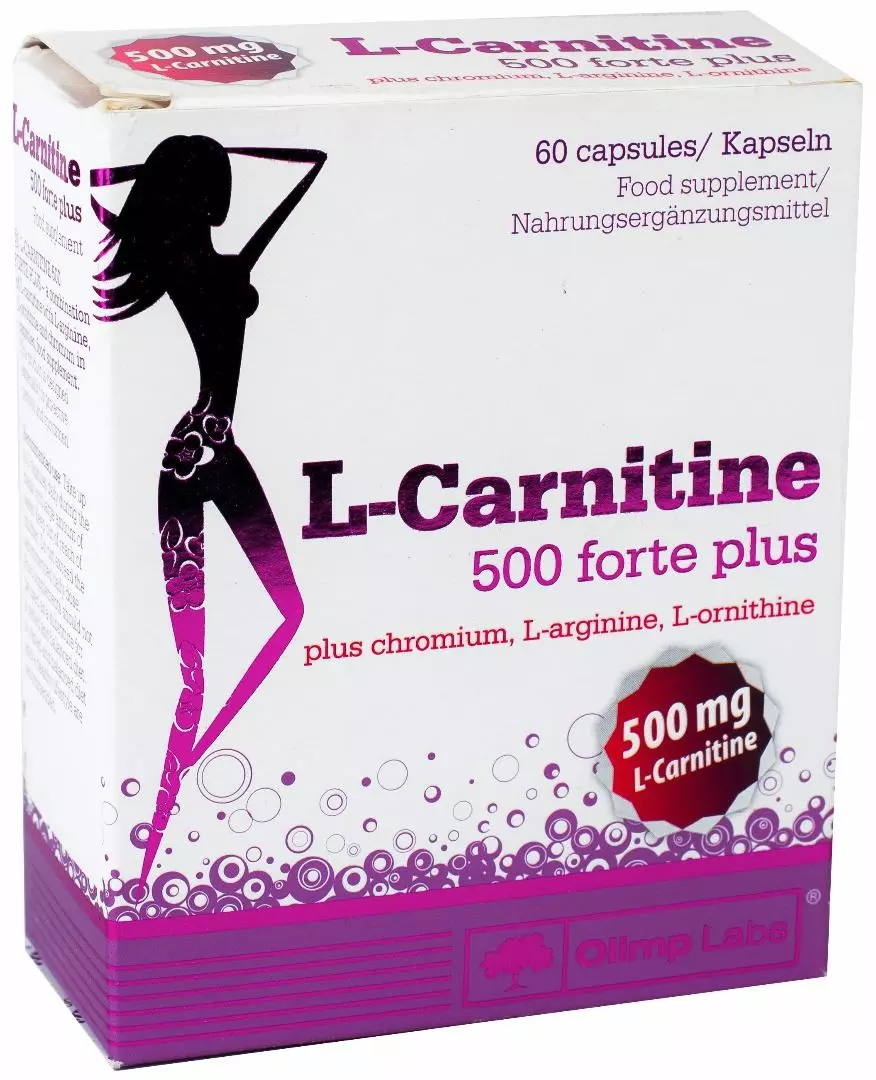 L-carnitine 500 Forte Plus (60 капс)