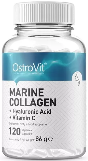 Marine Collagen+Hyaluronik Acid+Vitamin C (120 таб)