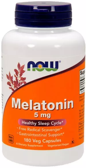 Melatonin 5 mg (180 вег.капс)