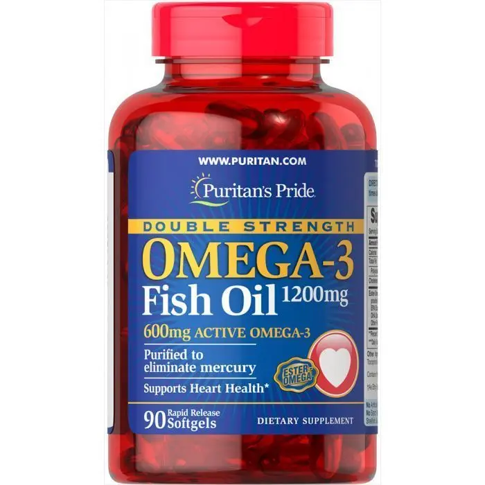 Omega-3 Double Strength 1200mg (90 капс)