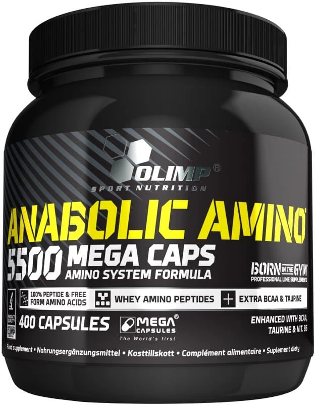 Anabolic Amino 5500 Mega Caps (400 капс)