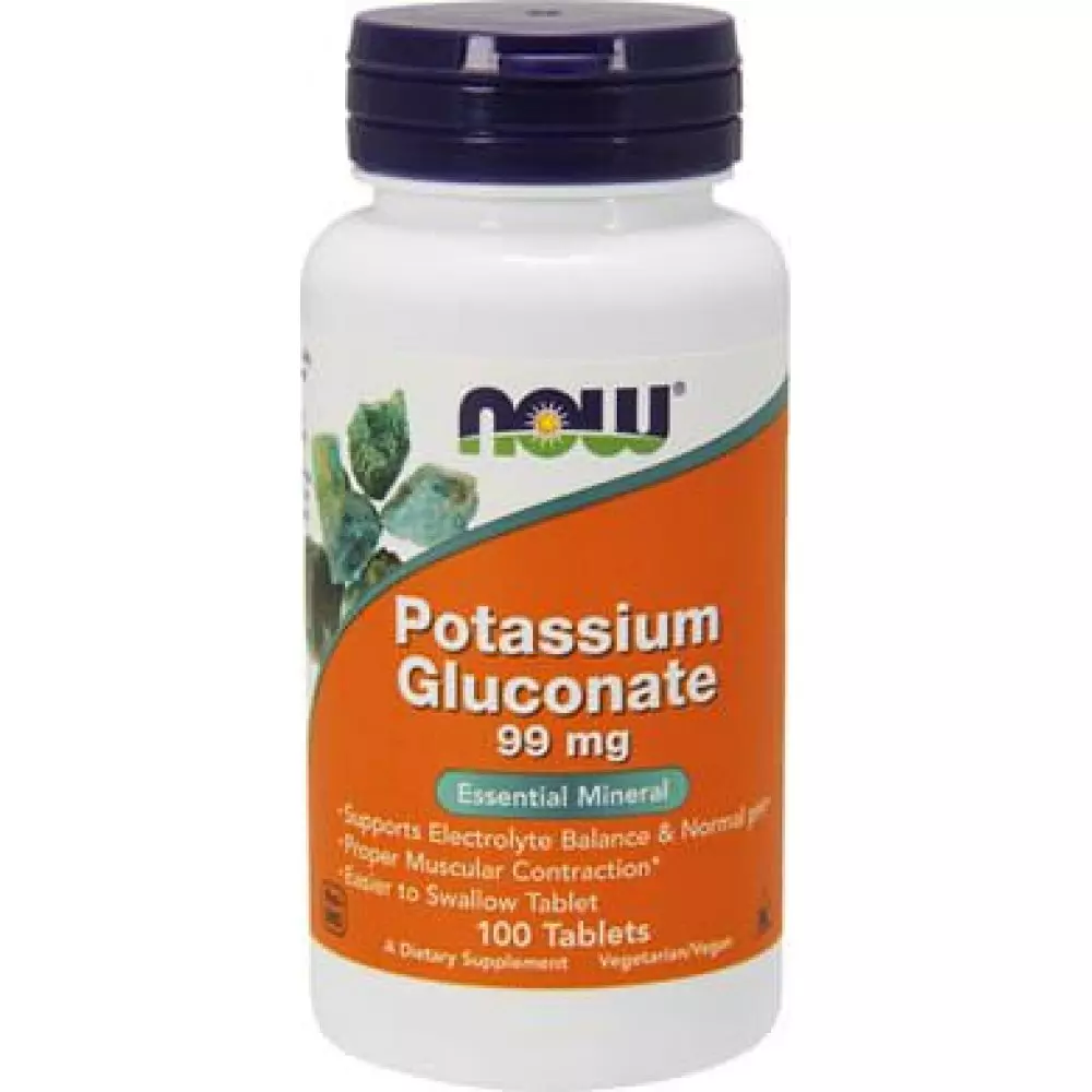 Potassium Gluconate 99 mg (100 таб)