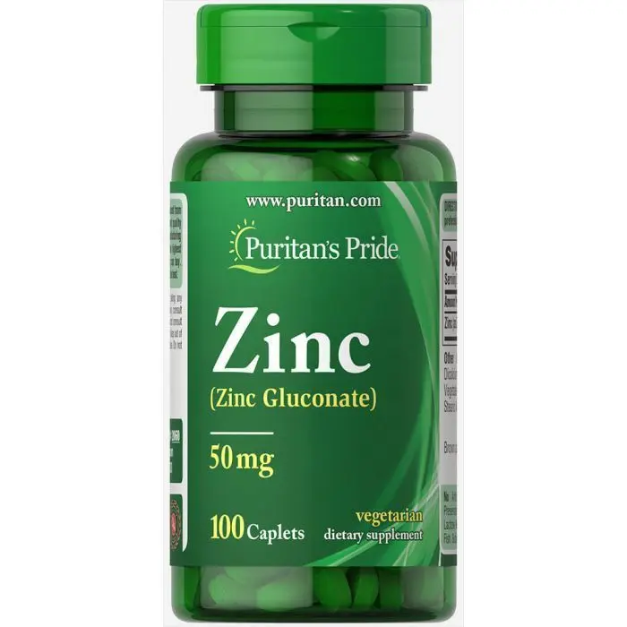 Zinc Gluconate 50 mg (100 капс)