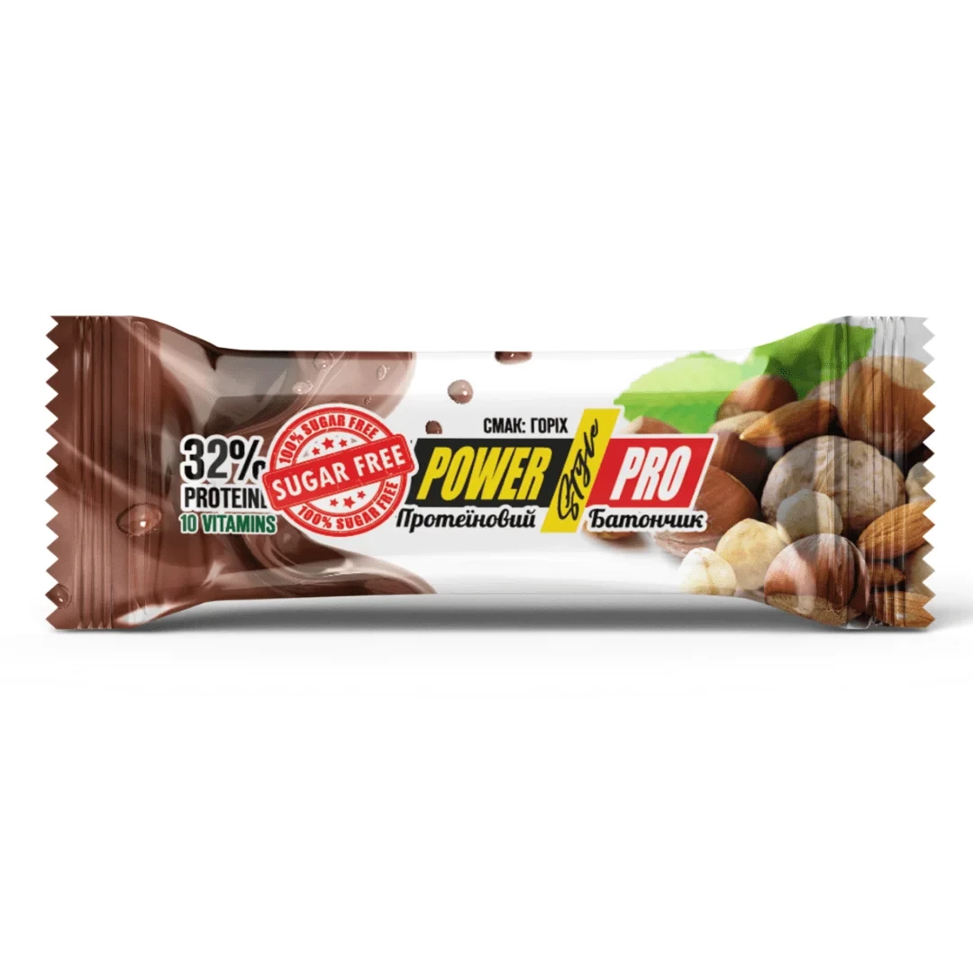 Бат.Power Pro NUTELLA   Без Цукру горіховий, 32% (60г)