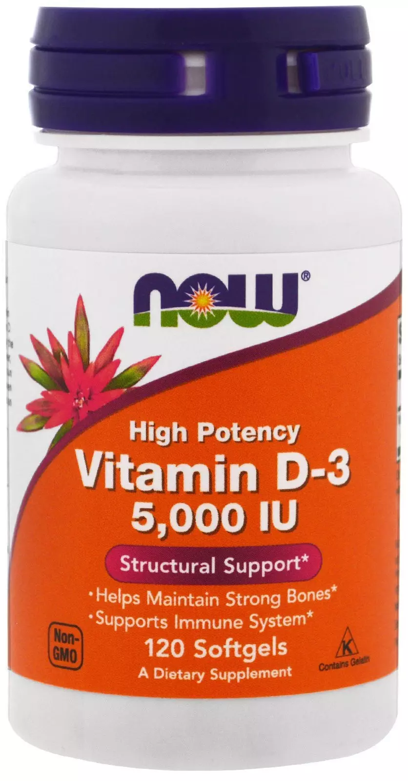 Vitamin D-3 5000 IU (120 жев. таб)