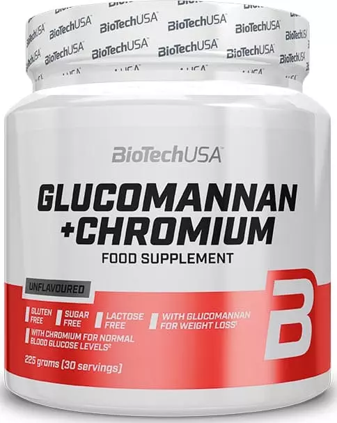 Glucomannan + Chromium (225 гр)