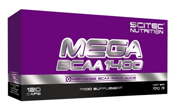 MEGA BCAA 1400 (120  капс)