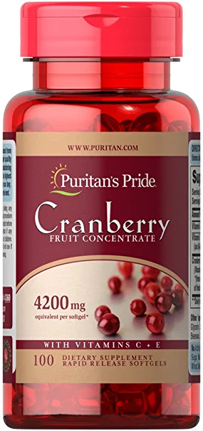 Cranberry Fruit Concentrate 4200 mg (100 капс)