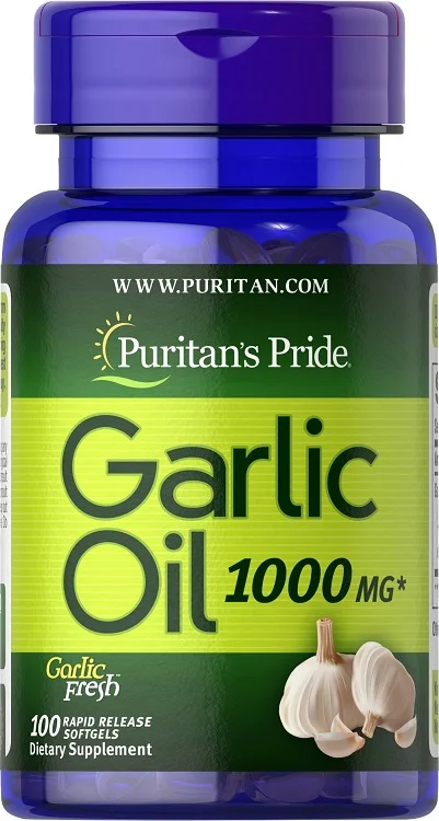 Garlic Oil 1000 mg  Rapid Release (100 капс)