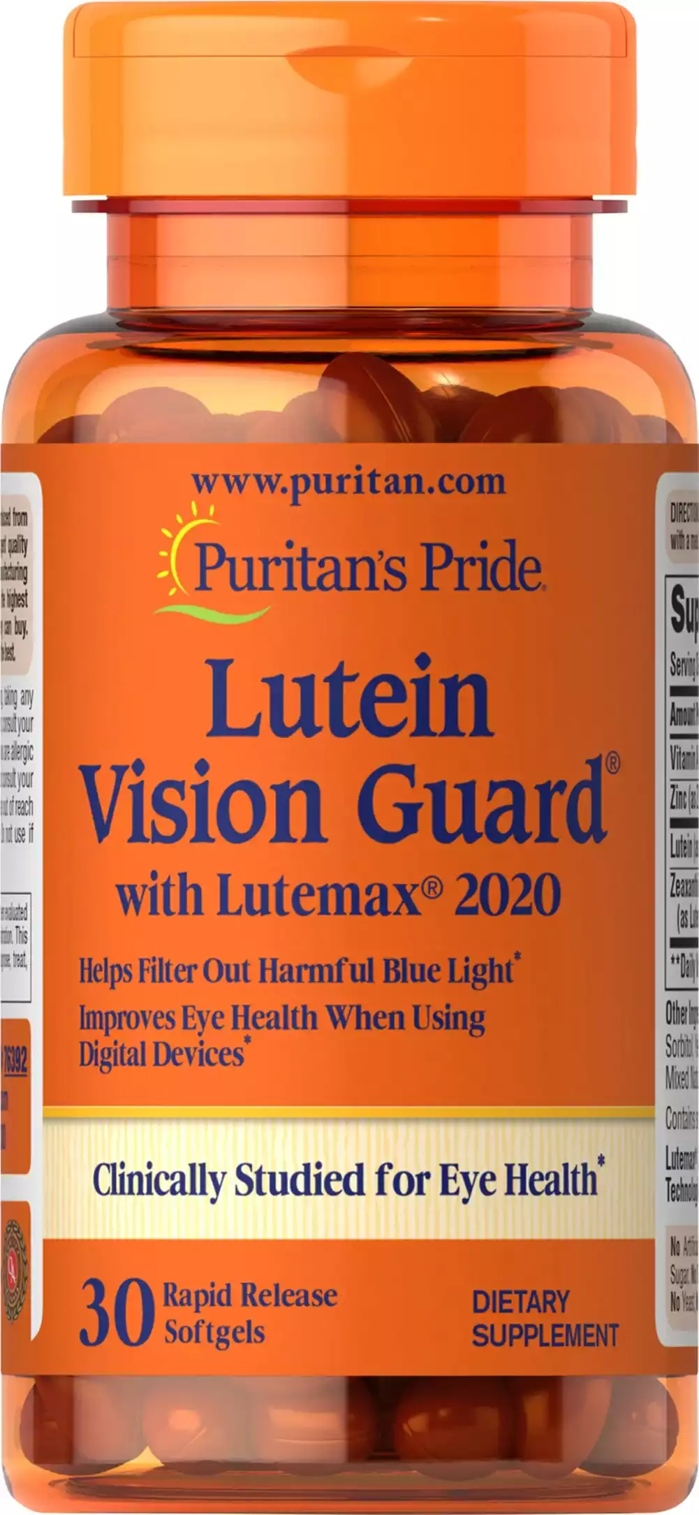 Lutein Blue Light Vision Guard with Lutemax® 2020 (30 капс)