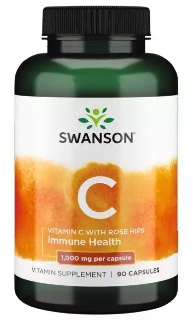 Vitamin C with Rose Hips 1,000 mg (90 капс)