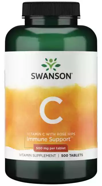 Vitamin C with Rose Hips 500 mg (500 таб)