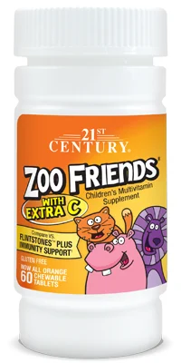 Zoo Friends with Extra C 60 Chwbls