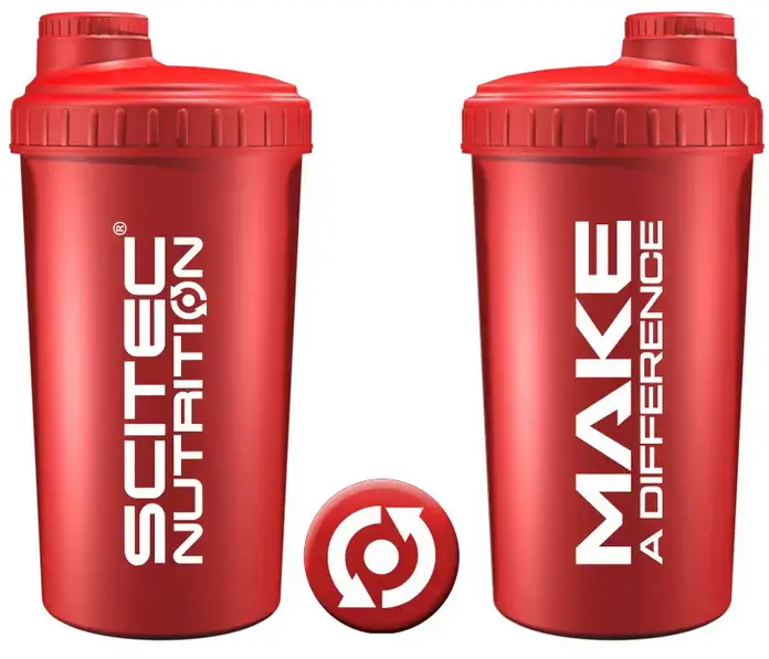 Shaker 700ml MAD Red Scitec