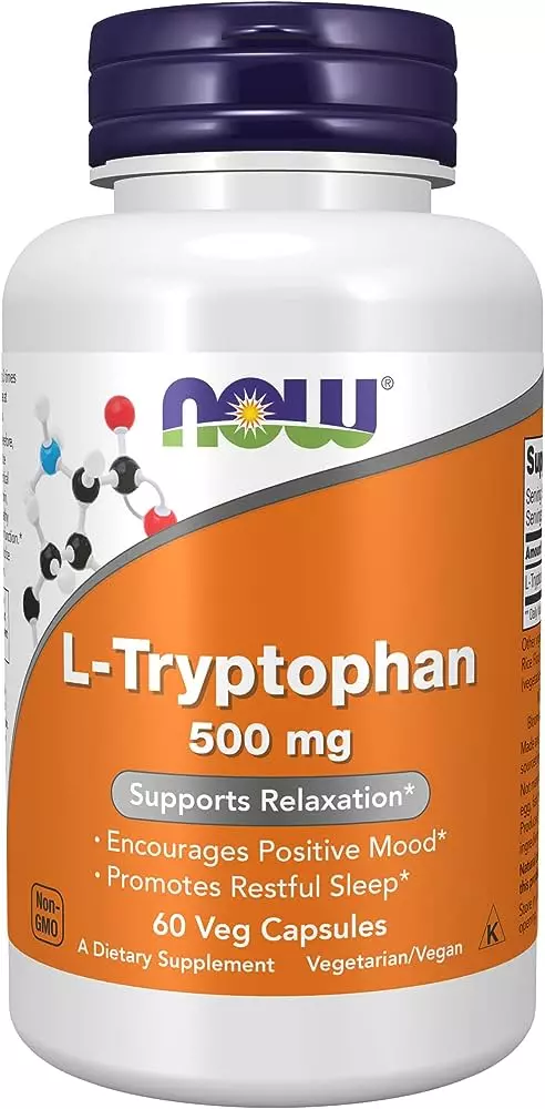 L-Tryptophan 500 mg (60 веган капс)