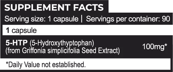 5-HTP 100mg (90 capsules)