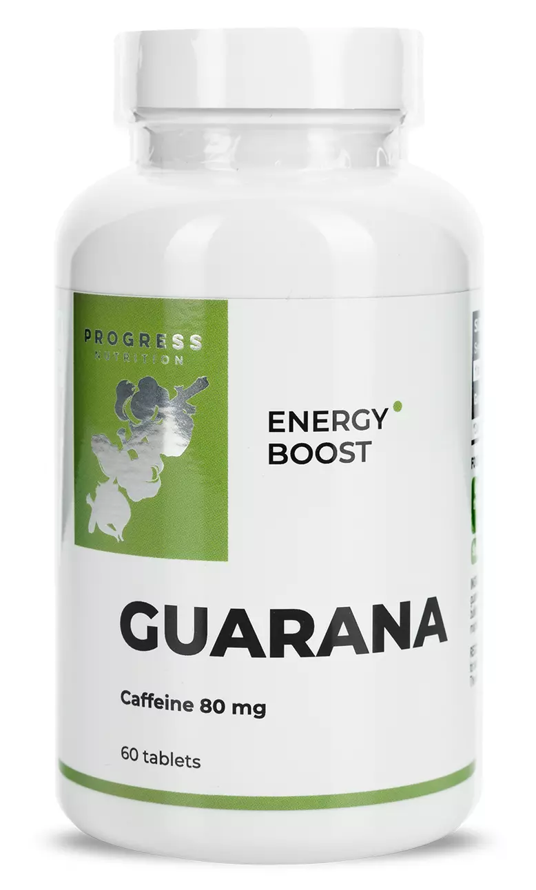 Guarana Extract 200 mg with Caffeine 80 mg (60 таб)