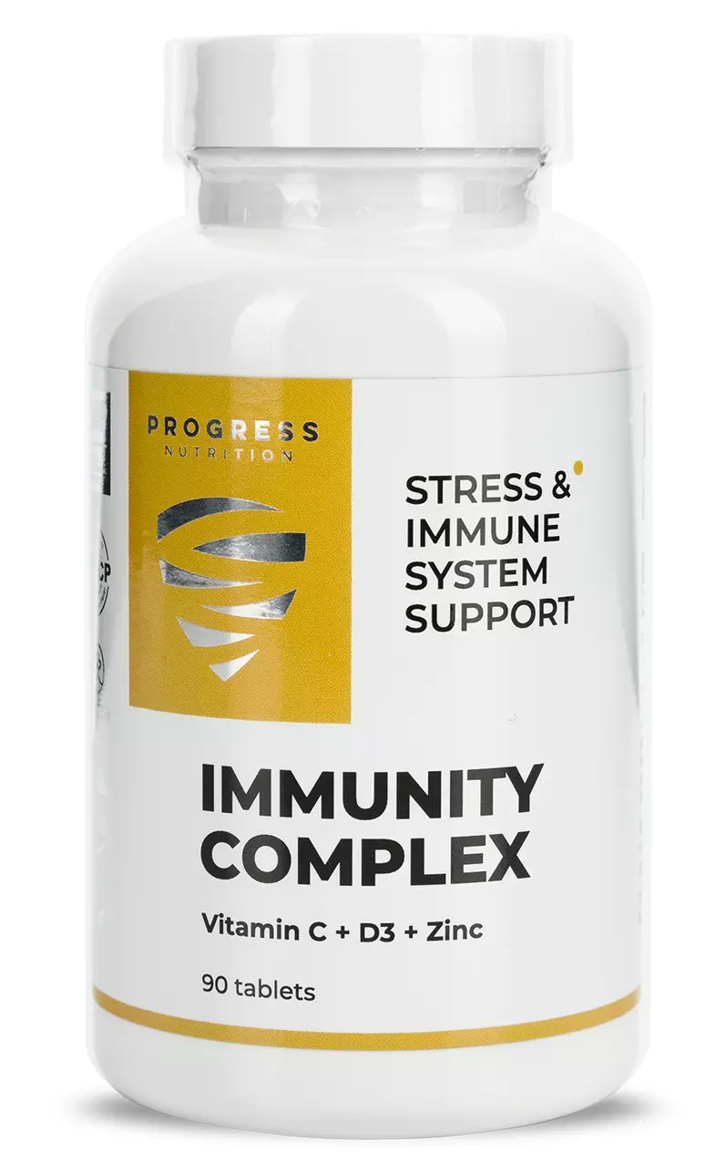 Immunity complex Vitamin C 1000 mg + D3 2000IU + Zink Citrate 25 mg (90 таб)