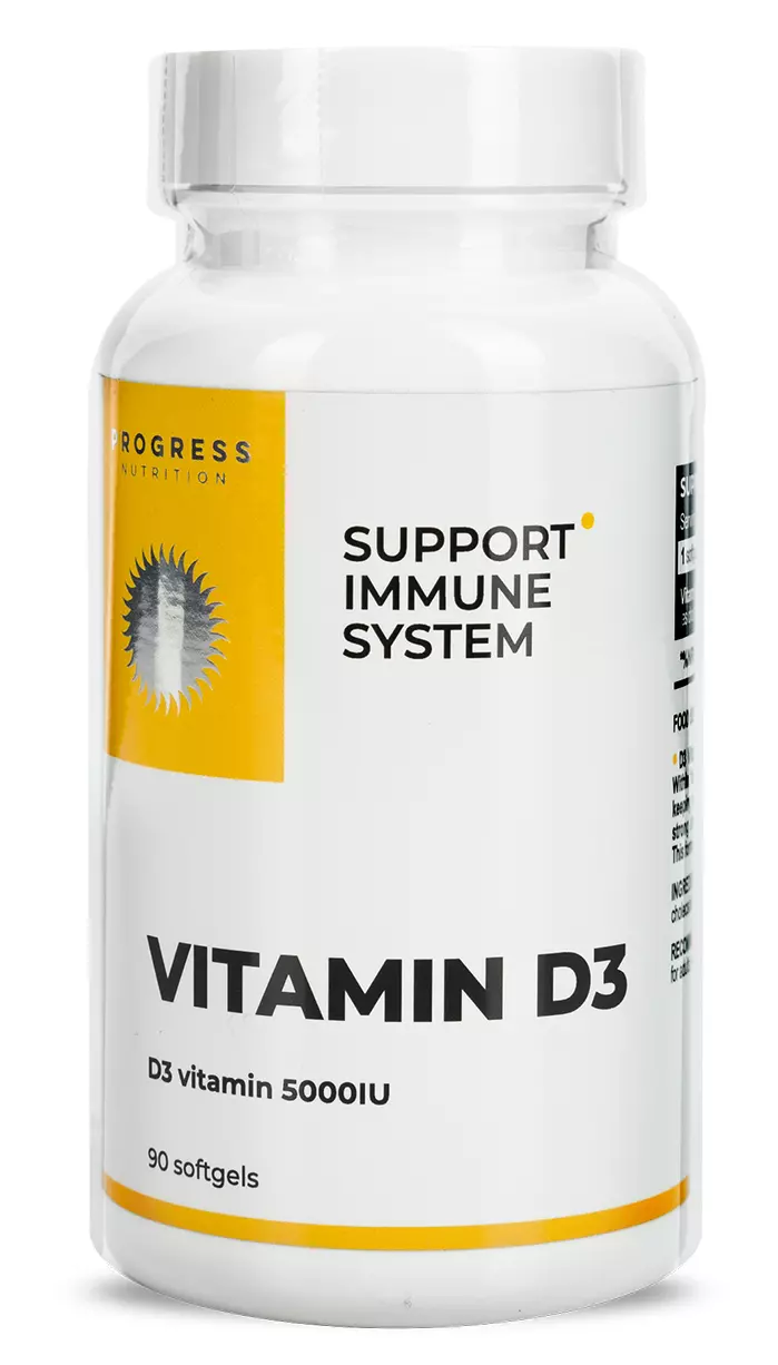 Vitamin D3 5000 IU (90 капс)