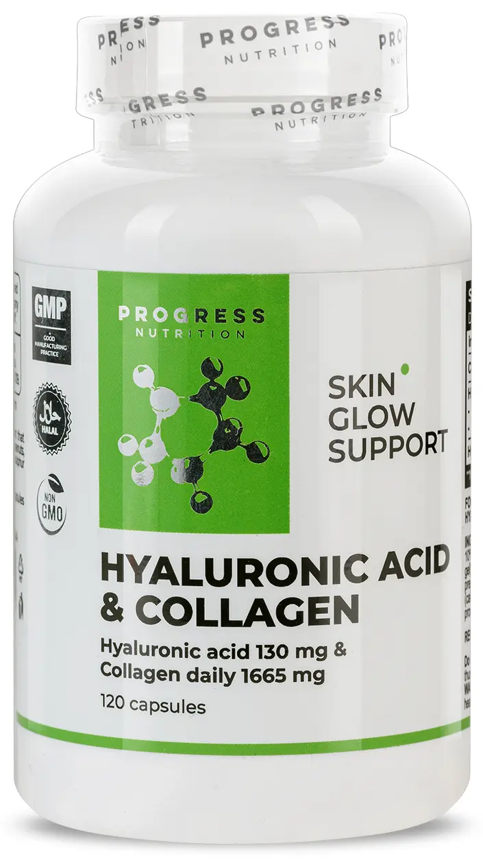 Hyaluronic acid & Collagen + L-PROLINE (120 капс)