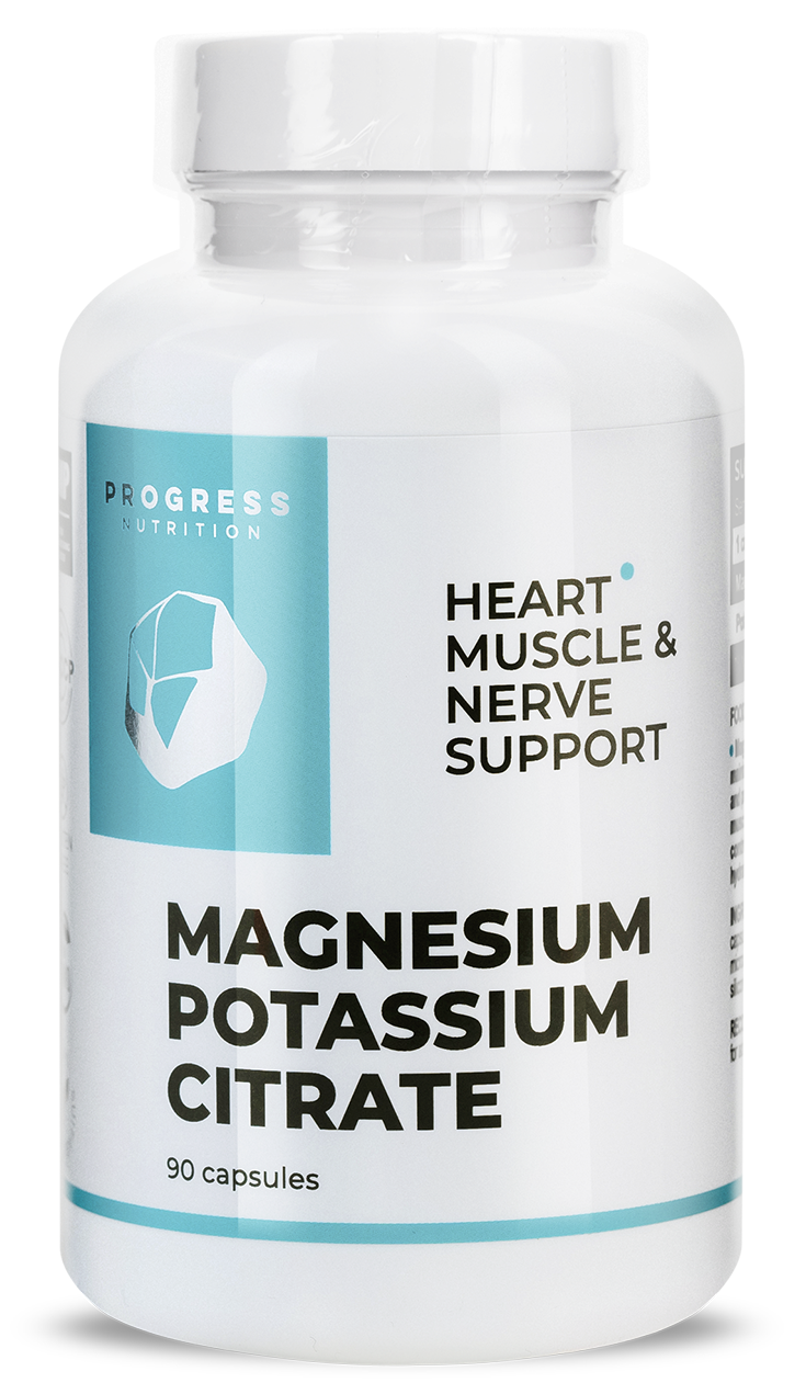 Magnesium Citrate 100 mg + Potasium Citrate 90 mg (90 капс)