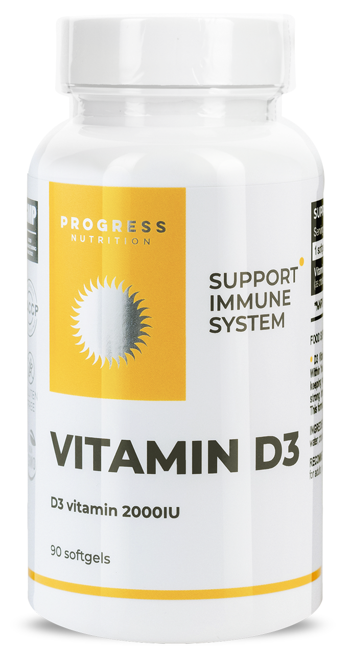 Vitamin D3 2000 IU (90 капс)