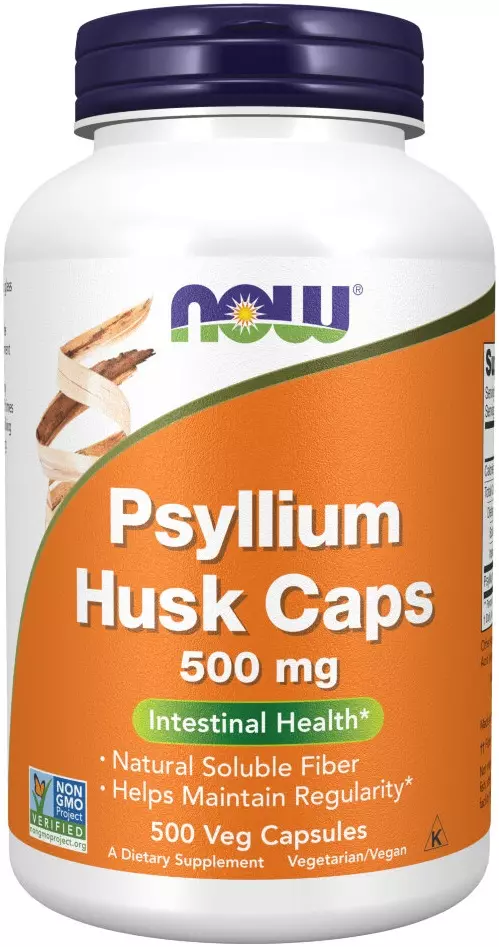 Psyllium Husk Caps 500 mg 500 (вег.капс)