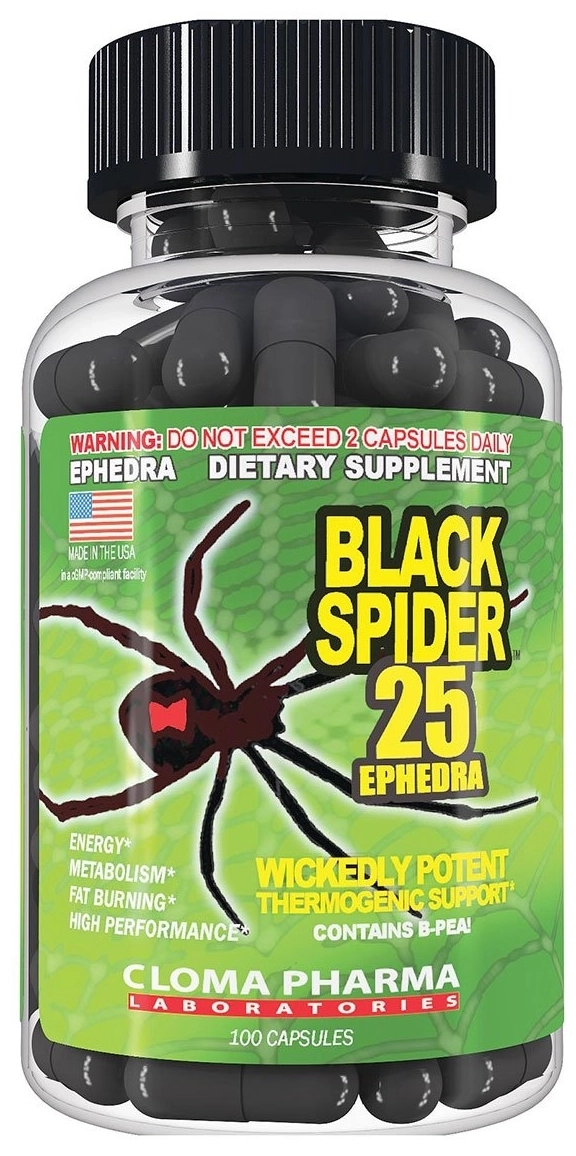 Black Spider 25 (100 капс)