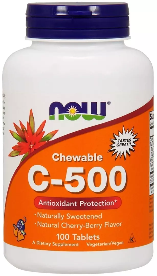 C-500 Ascorbate chew orange (100 таб)