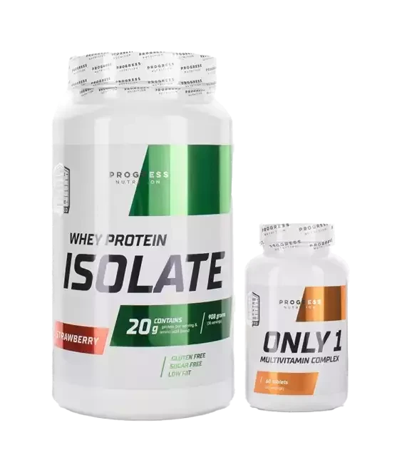 🏆 Протеин Progress nutriton Whey Isolate 908 g.🎁  В подарок  Progress nutriton  multivitamin complex 60  tab.💊